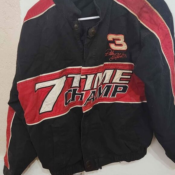 Dale Earnhardt jacket, 7 Time Champ, Intimidator, Forever The Man - Picture 7 of 8